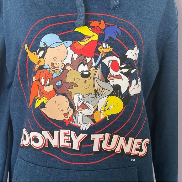 Looney Tunes Blue Hoodie - Picture 3 of 5